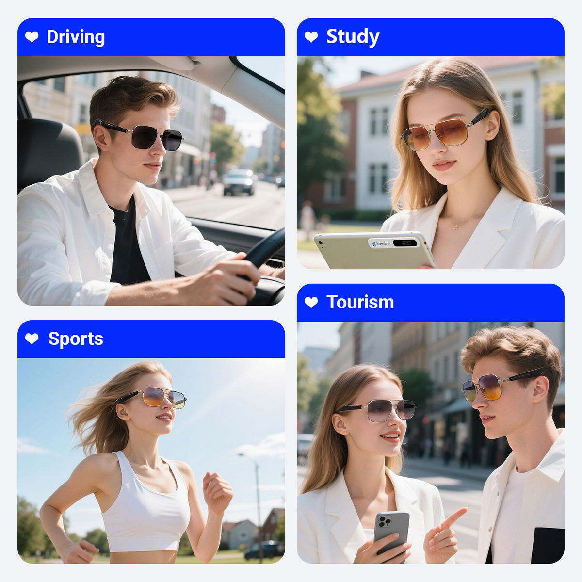 AI Smart Translation Glasses